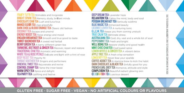 Tea Tonic 33 Pack Sampler Box
