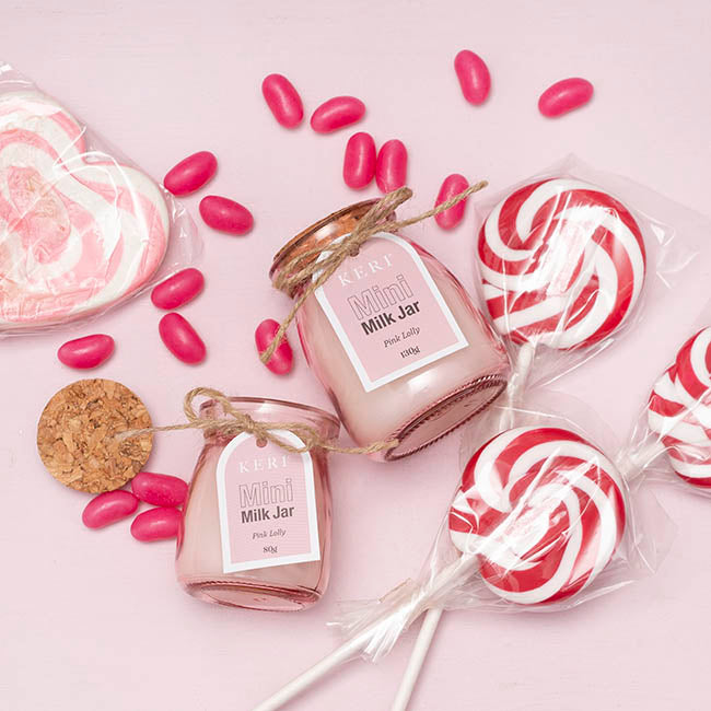Keri Milk Jar Scented Candle 130g