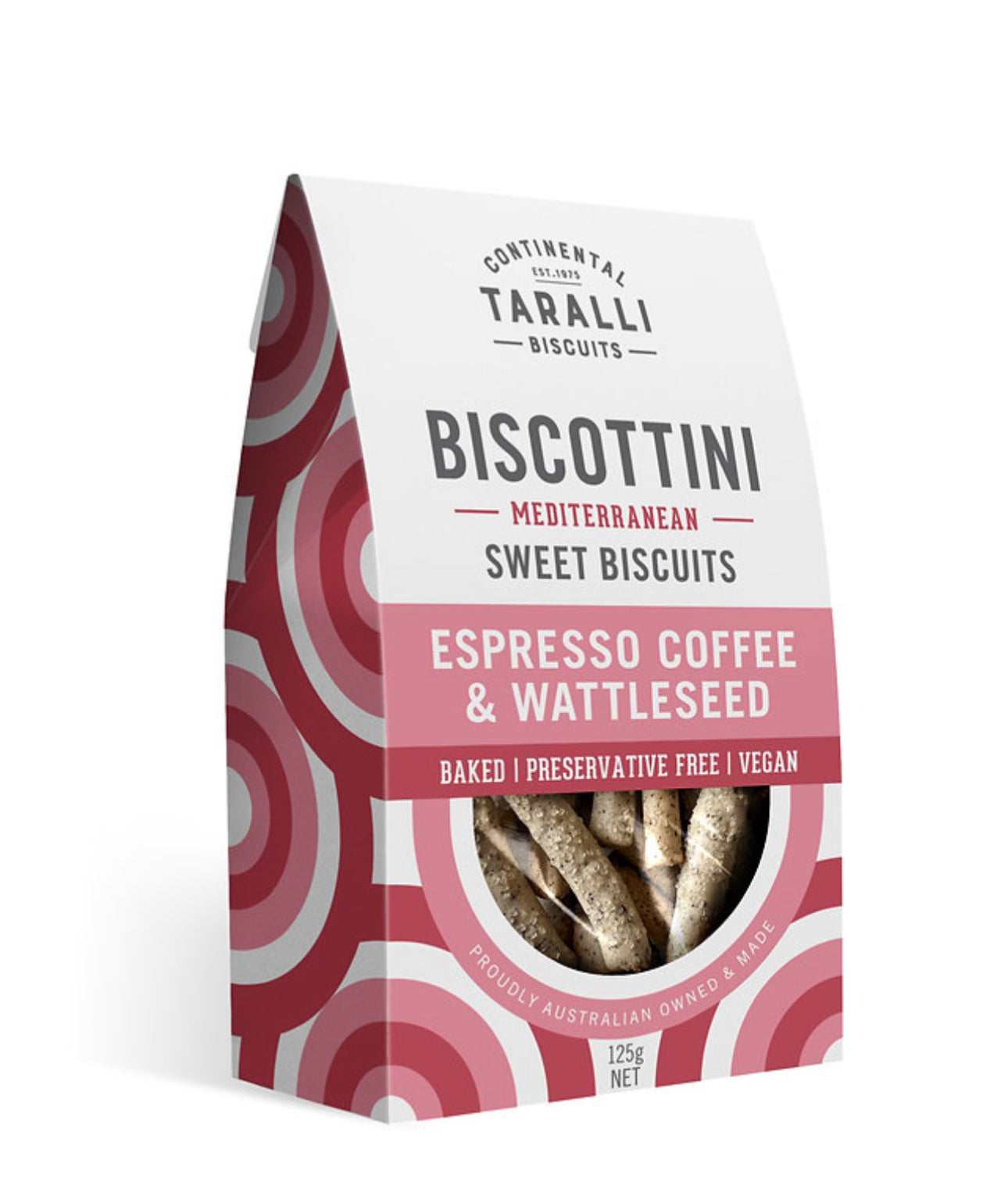 BISCOTTINI - Espresso Coffee & Wattleseed (125g)