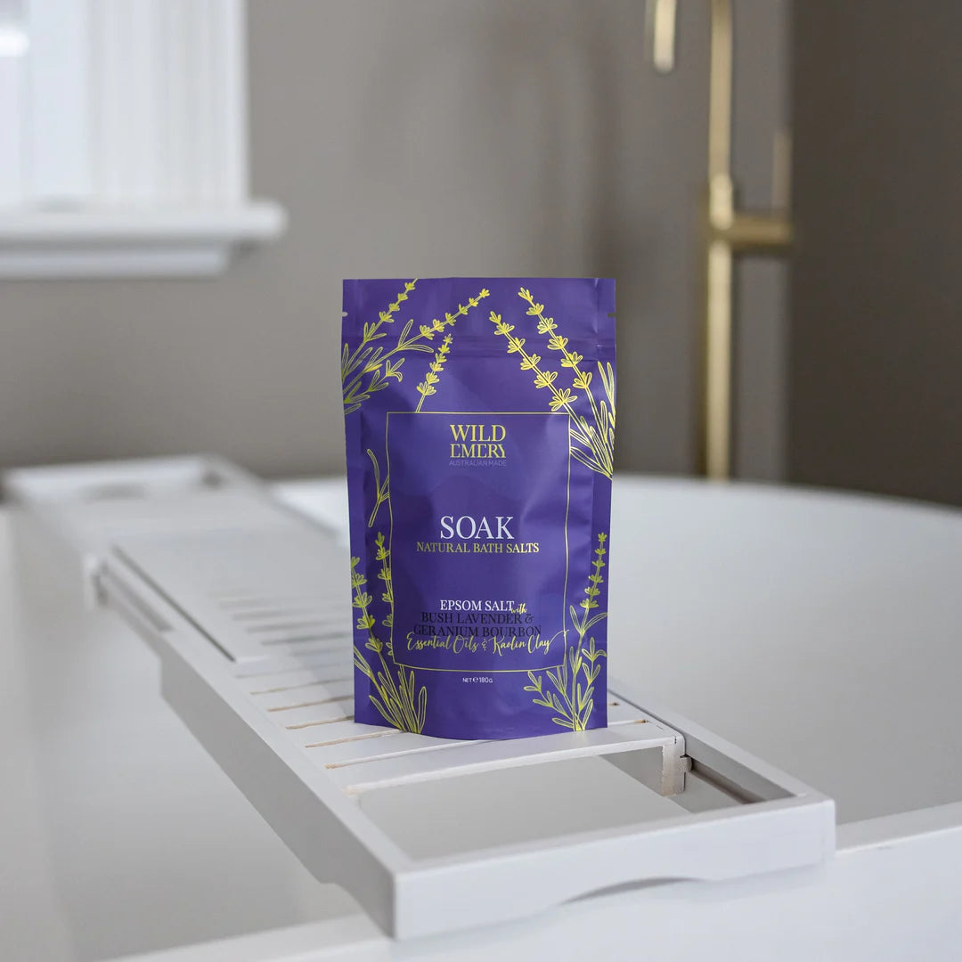 Wild Emery Soak Bath Salts 180g
