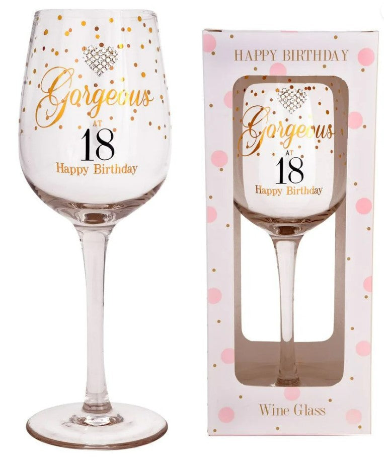 18th Wine Glass