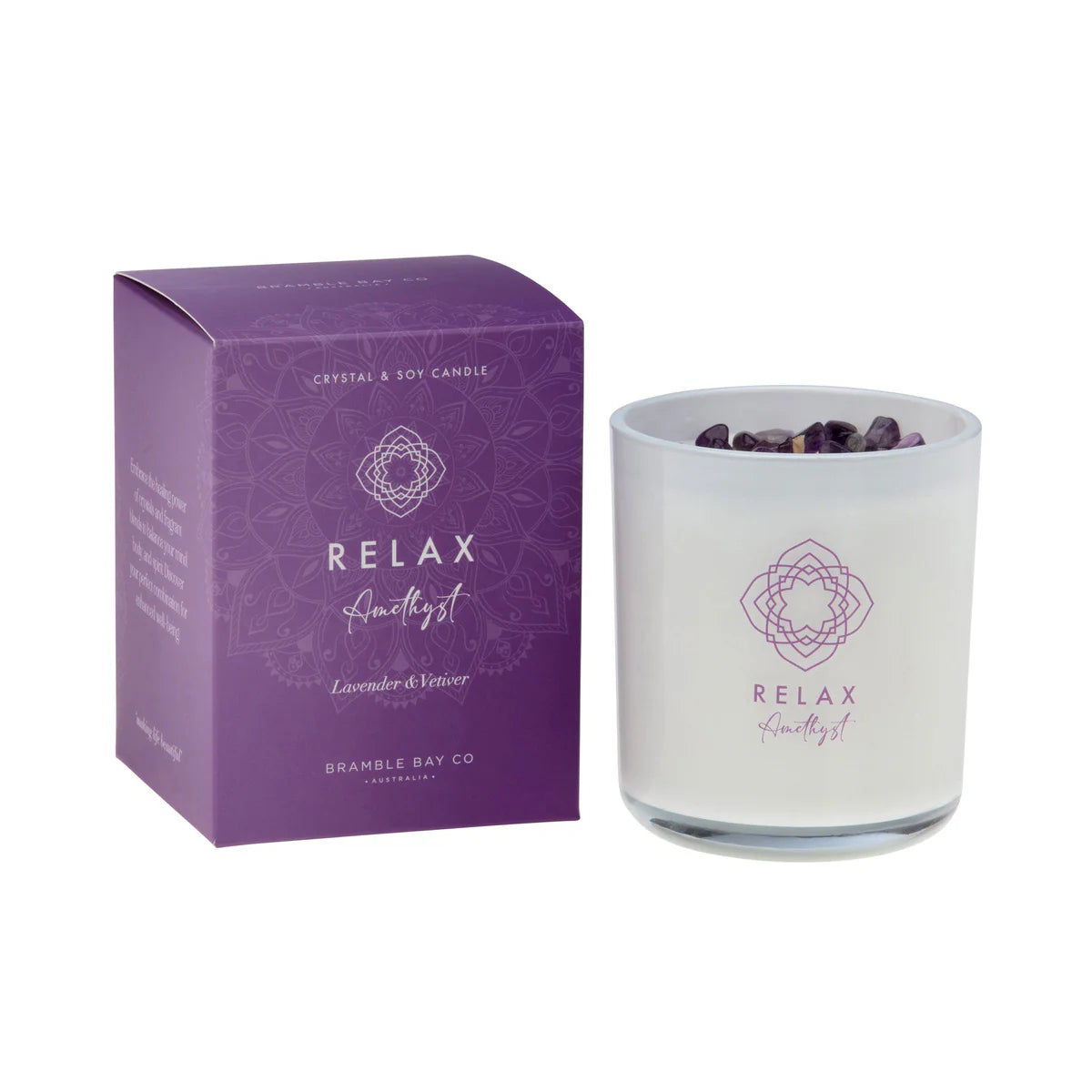 Bramble Bay Co - Crystal Collection Candle