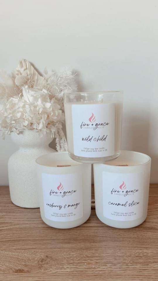 Fire & Grace Soy Wax Candles