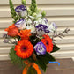 Seasonal Posy Milk Jar