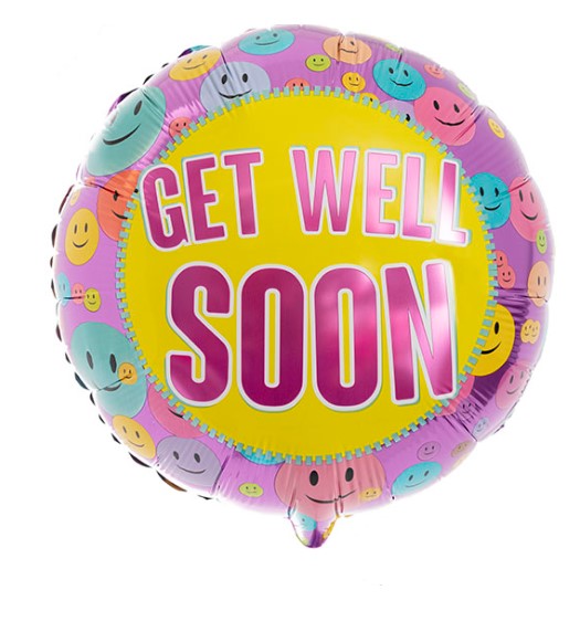 Get Well Soon 18" Foil Balloon