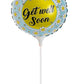 Get Well 9" Foil Balloon