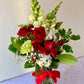 Christmas Posy Jar